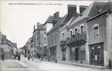 Iconographie - La place de l'Eglise