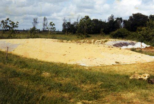 Iconographie - Aire de stockage de l'ensilage au Grabat