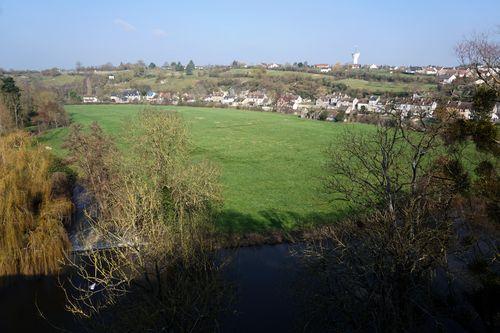 Iconographie - Vue sur Fresnay-sur-Sarthe