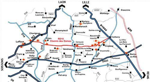 Iconographie - Le Chemin des Dames 1917