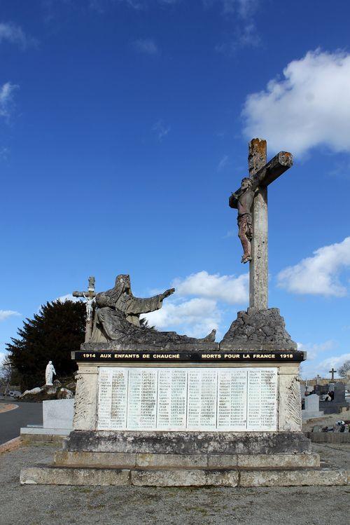 Iconographie - Monuments aux morts pour la France dans le cimetière