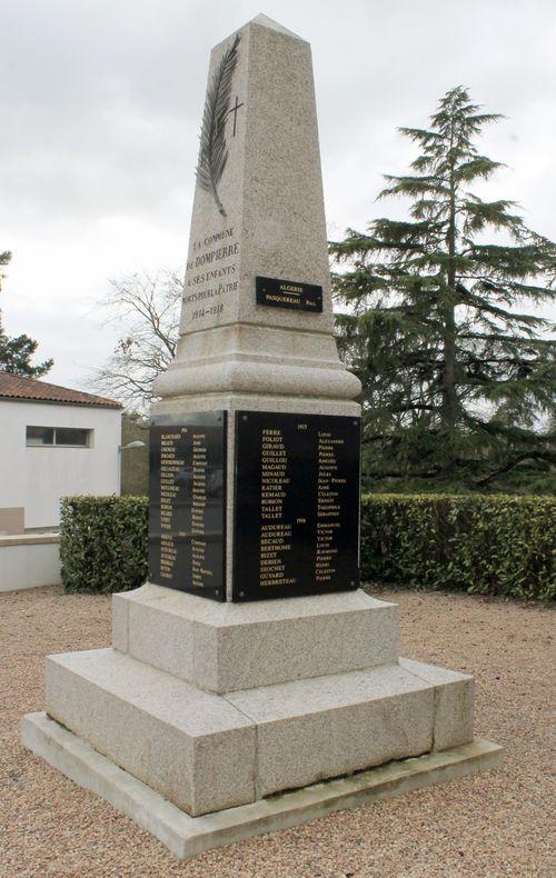 Iconographie - Monuments aux morts portant le nom de Célestin Remaud 1915