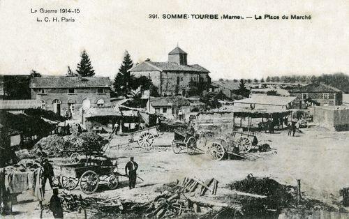 Iconographie - La place du Marché