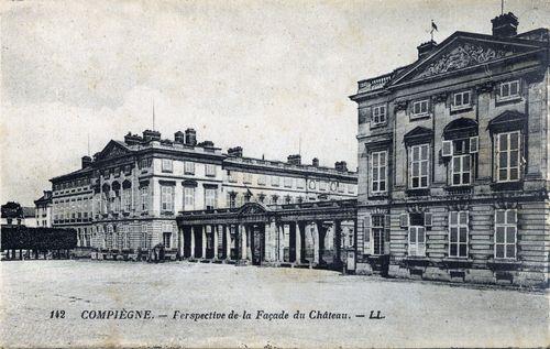 Iconographie - Perspective de la façade du château