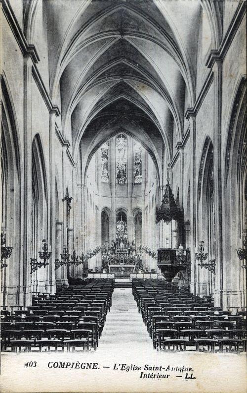 Iconographie - L'église Saint Antoine - Intérieur