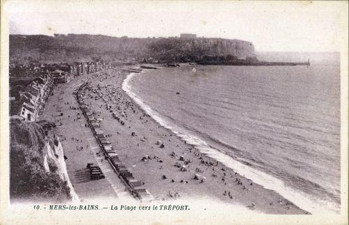 Iconographie - La plage vers Le Tréport