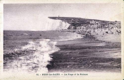 Iconographie - La plage et la falaise