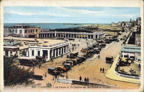 Iconographie - Le casino et perspective du boulevard de Verdun