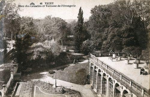 Iconographie - Parc des Célestins et terrasse de l'orangerie