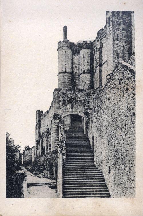 Iconographie - Abbaye du Mont Saint-Michel - Grand degré et châtelet