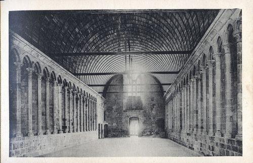 Iconographie - Abbaye du Mont Saint-Michel - Le réfectoire