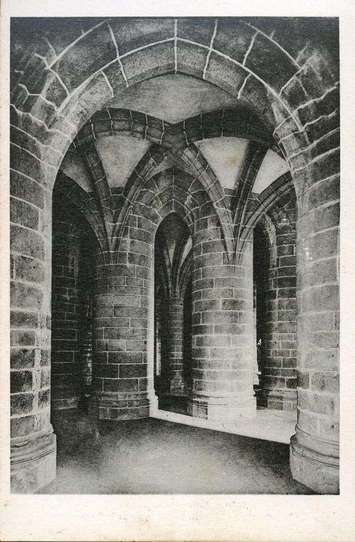 Iconographie - Abbaye du Mont Saint-Michel - Crypte des Gros Pilliers