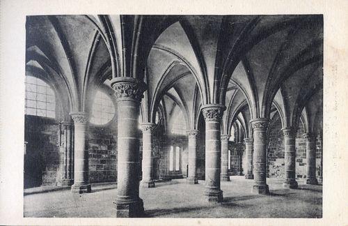 Iconographie - Abbaye du Mont Saint-Michel - Salle des Chevaliers