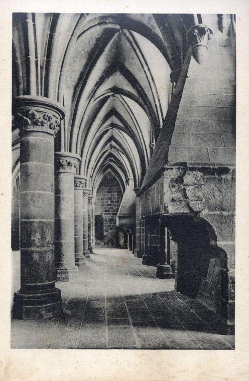 Iconographie - Abbaye du Mont Saint-Michel - Travée de la salle des Chevaliers