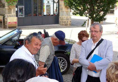 Iconographie - Le maire, Jean-François Humeau recevant Arexcpo