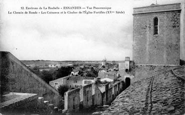 Iconographie - Vue panoramique - Chemin de ronde