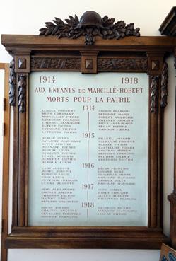 Iconographie - Plaque des Morts pour la France à la Mairie
