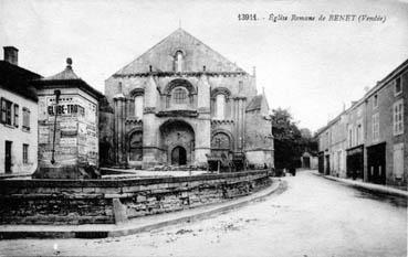 Iconographie - Eglise romane de Benet