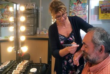Iconographie - Maquillage à TV Vendée