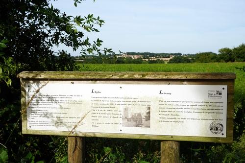 Iconographie - Village Les Coudreaux - Panneau de lecture du paysage