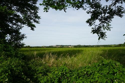 Iconographie - Village Les Coudreaux - Vue sur le bourg