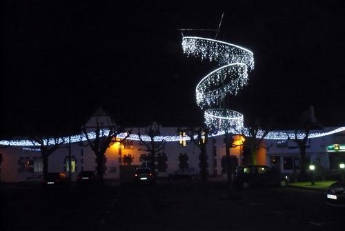 Iconographie - Illuminations pour Noël - Cercles lumineux