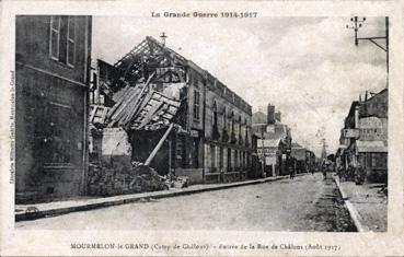 Iconographie - Entrée de la rue de Châlons