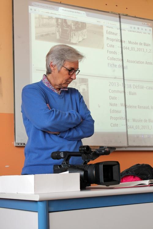 Iconographie - Intervention de l'OPCI au Lycée Saint-Clair