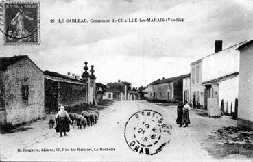 Iconographie - Le Sableau, commune de Chaillé-les-Marais