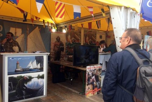 Iconographie - Stand OPCI à Escale à Sète