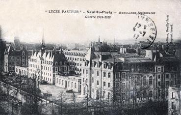Iconographie - Lycée Pasteur - Ambulance américaine