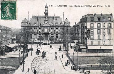 Iconographie - La place de l'Hôtel de Ville