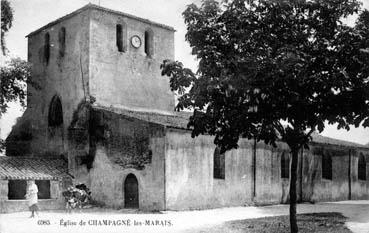 Iconographie - Eglise de Champagné les Marais