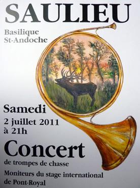 Iconographie - Concert de trompes de chasse