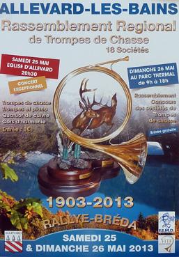 Iconographie - Rassemblement régional de trompes de chasse