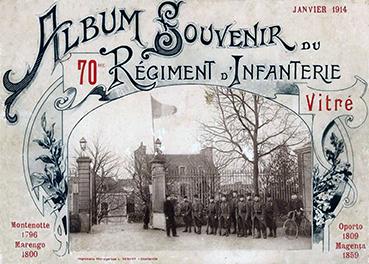 Iconographie - Album souvenir du 70e régiment d'infanterie