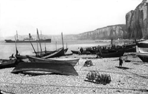 Iconographie - Bateaux sur la grève 