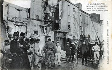 Iconographie - L'incendie de la rue Fénélon et de la rue de Saumur