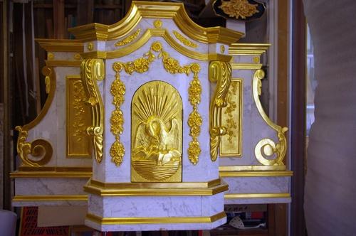 Iconographie - Un tabernacle restauré