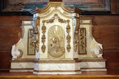 Iconographie - Un tabernacle avant restauration