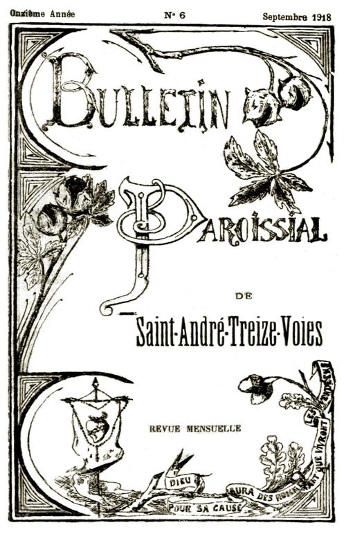 Iconographie - Bulletin paroissiale de Saint-André-Treize-Voies
