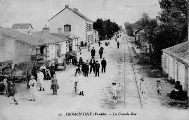 Iconographie - Fromentine - La Grande-Rue