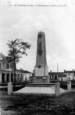 Iconographie - Le Monument aux morts 1914-18