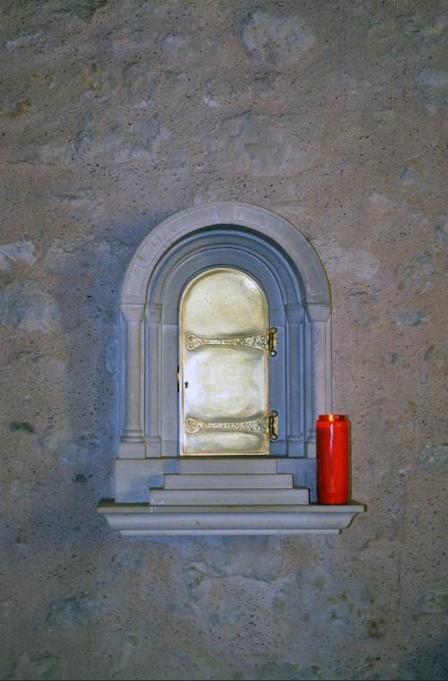 Iconographie - Création et fabrication d'une porte de tabernacle pour la chapelle Saint Jean, à Loches