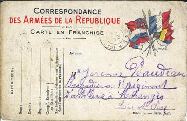 Iconographie - Correspondance des Armées de la République