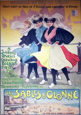 Iconographie - Affiche Les Sables-d'Olonne