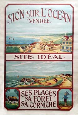 Iconographie - Affiche Sion-sur-l'Océan