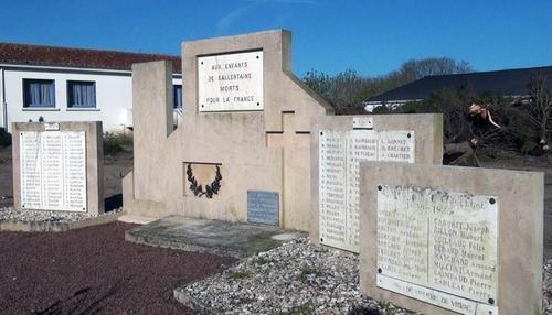 Iconographie - Monument aux morts avant son déplacement