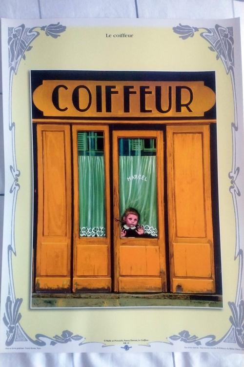 Iconographie - Affiche La coiffure