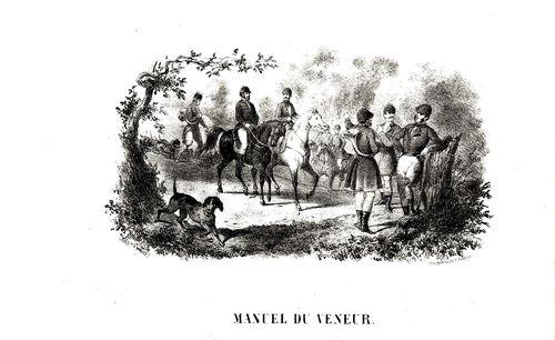 Partition - Manuel du veneur - Gravure - Le rendez-vous